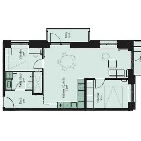 Апартаменты 2-br W Balcony Amazing Views - 172 *